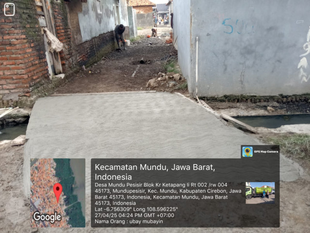 PEMBANGUNAN&REHABILITASI SPAL RW 04 DAN RW 05