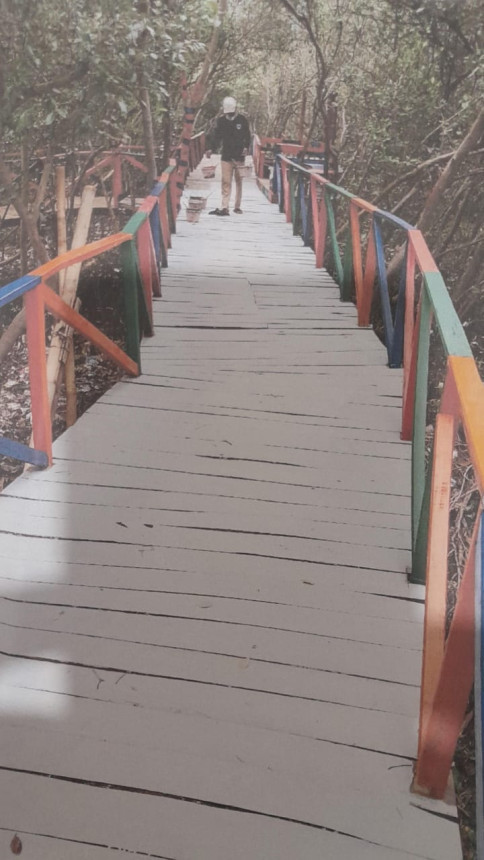 PEMBANGUNAN HANDRAIL JOGING TRACK MANGROVE SARPRAS WISATA